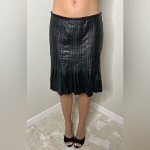 Leather Skirt